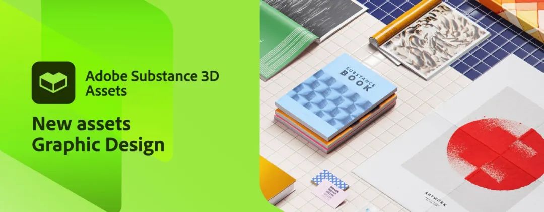 SUBSTANCE 3D资产库 | 全新图形设计参数化资产