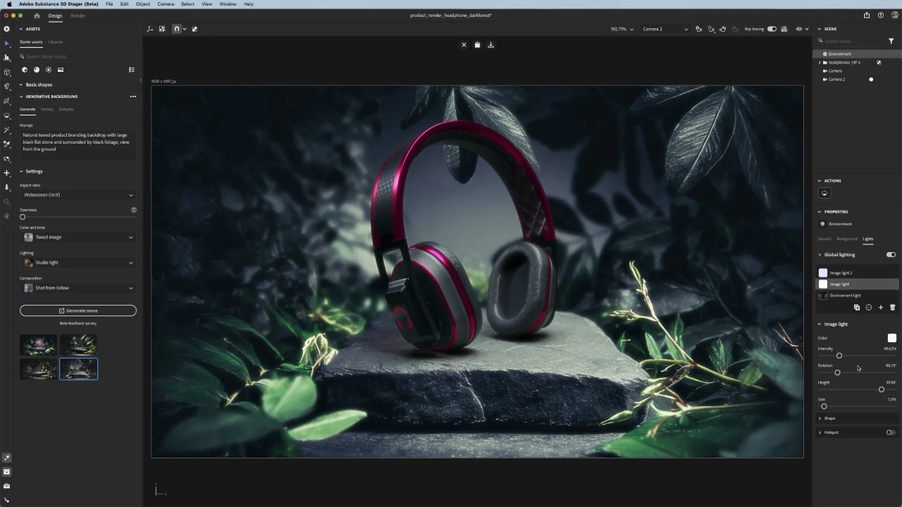 Adobe 宣布为 Substance 3D 应用程序提供 Firefly 支持的功能